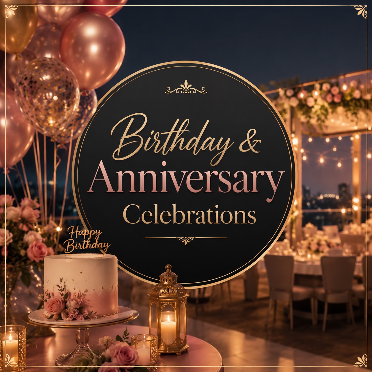 Birthday & Anniversary Celebrations